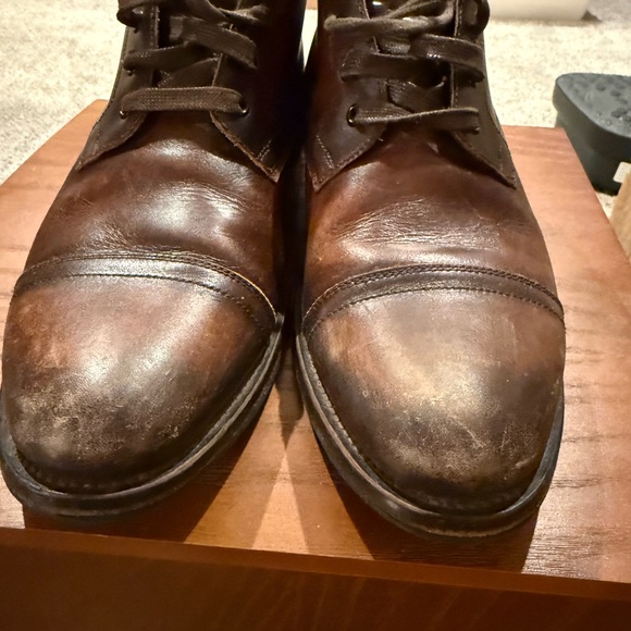 Thursday Boot Company Dark Brown Leather Boots